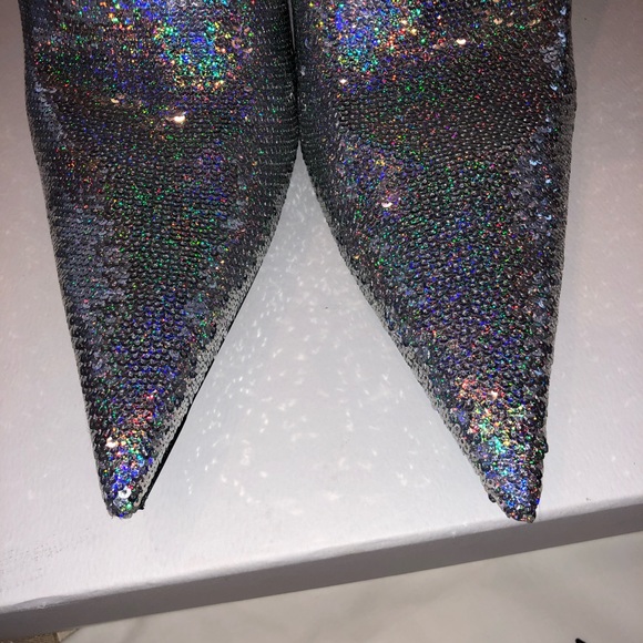 Balenciaga, 41, sequin knife sock boots - Picture 7 of 8